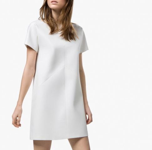 Mignone robe d'été blanche