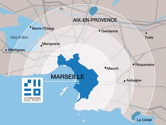 Ouverture les Terrase du Port à Marseille